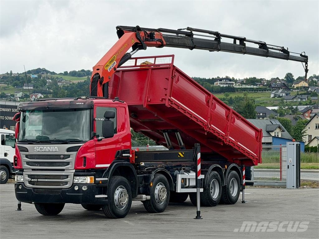 Scania P 400 * KIPPER 6,20m * PK 27001-EH E + FUNK* 8x4 Tipper trucks