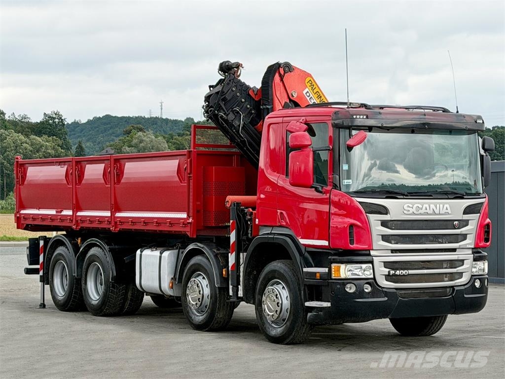 Scania P 400 * KIPPER 6,20m * PK 27001-EH E + FUNK* 8x4 Tipper trucks