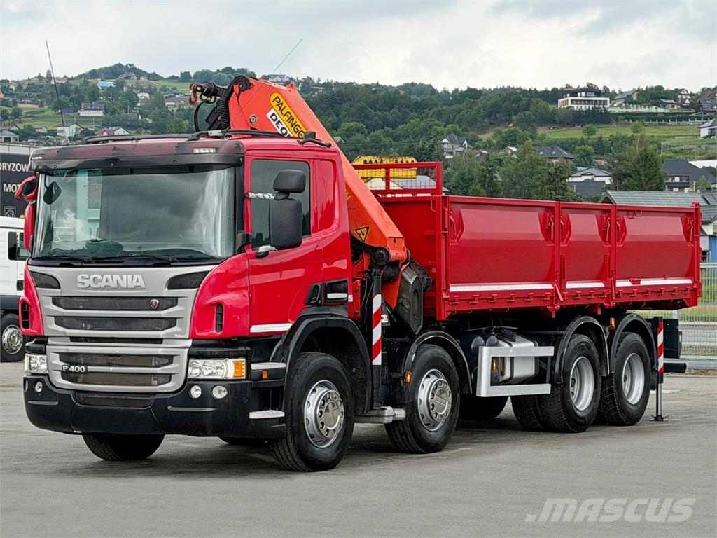 Scania P 400 * KIPPER 6,20m * PK 27001-EH E + FUNK* 8x4 Tipper trucks