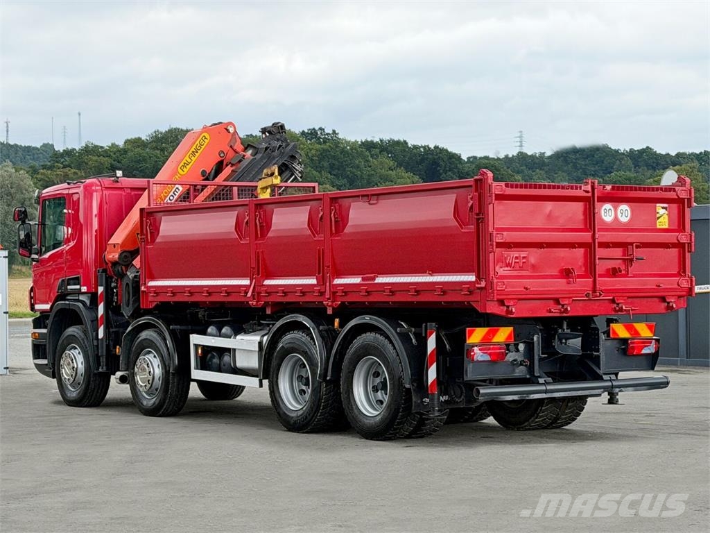 Scania P 400 * KIPPER 6,20m * PK 27001-EH E + FUNK* 8x4 Tipper trucks