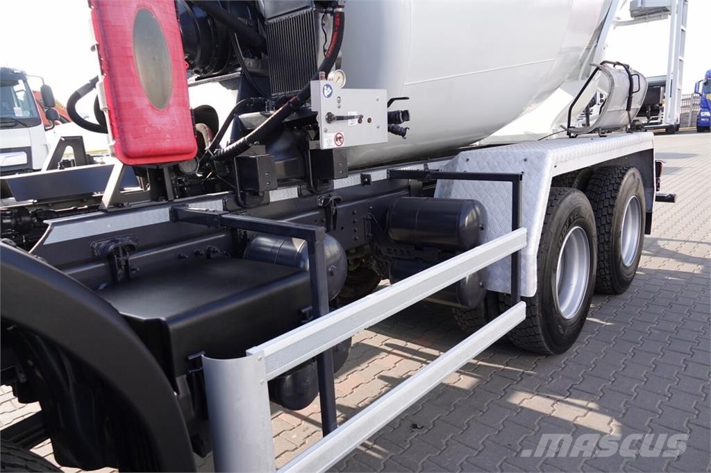 Scania P 410 / 6x4 / BETONOMIESZARKA / GRUSZKA SCHWING ST شاحنات خرسانة