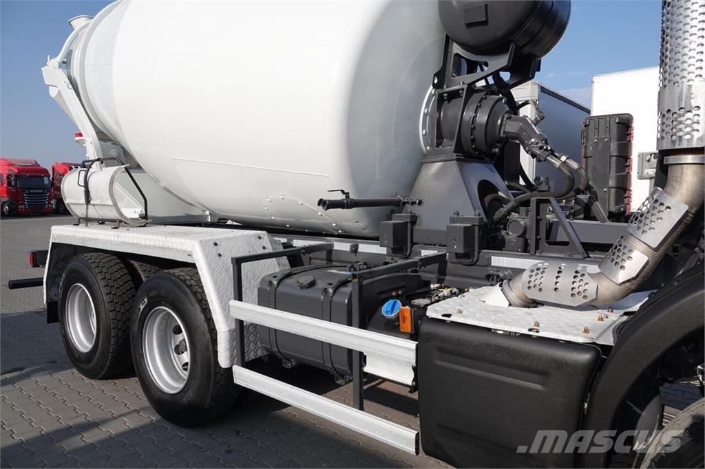 Scania P 410 / 6x4 / BETONOMIESZARKA / GRUSZKA SCHWING ST شاحنات خرسانة