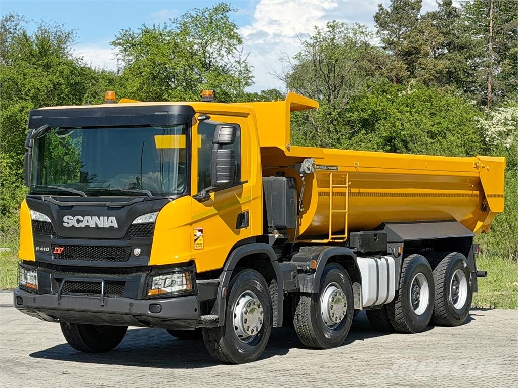 Scania P 410 * Kipper * 8x4 * TOPZUSTAND ! 덤프 트럭