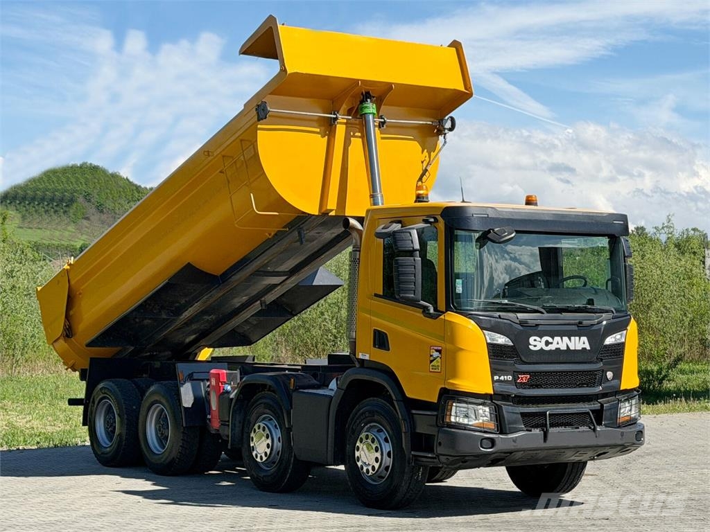 Scania P 410 * Kipper * 8x4 * TOPZUSTAND ! 덤프 트럭