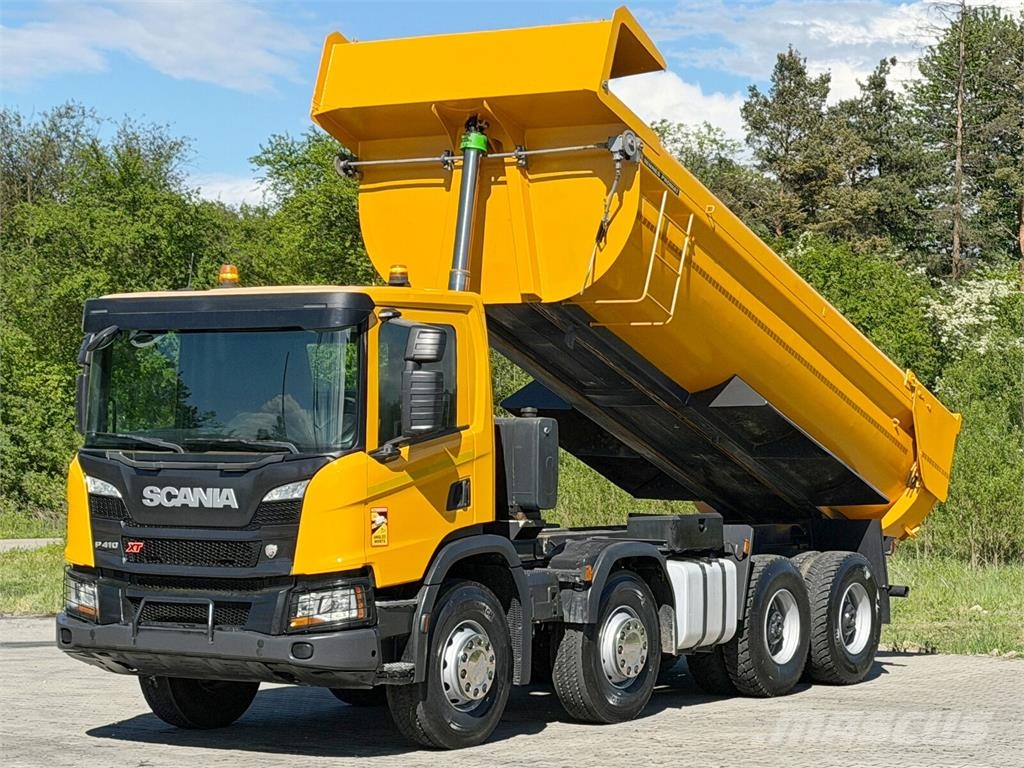 Scania P 410 * Kipper * 8x4 * TOPZUSTAND ! 덤프 트럭