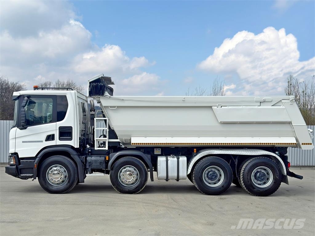 Scania P 410 XT * Kipper * 8x4 * TOPZUSTAND ! 덤프 트럭