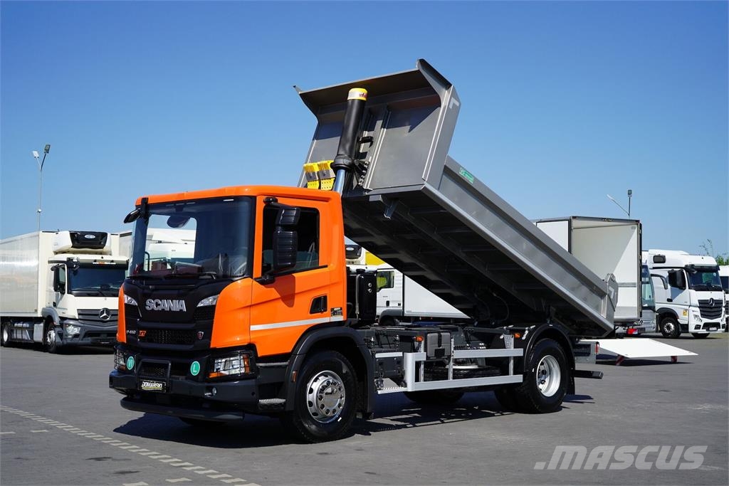 Scania P 410 / XT / E 6 / WYWROTKA / RETARDER / ŁAD. 7 65 Bañeras basculantes usadas