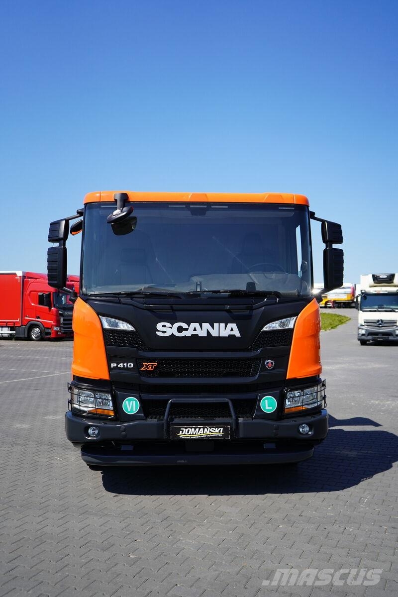 Scania P 410 / XT / E 6 / WYWROTKA / RETARDER / ŁAD. 7 65 Bañeras basculantes usadas