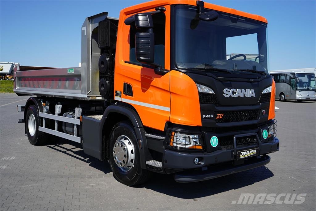 Scania P 410 / XT / E 6 / WYWROTKA / RETARDER / ŁAD. 7 65 Bañeras basculantes usadas