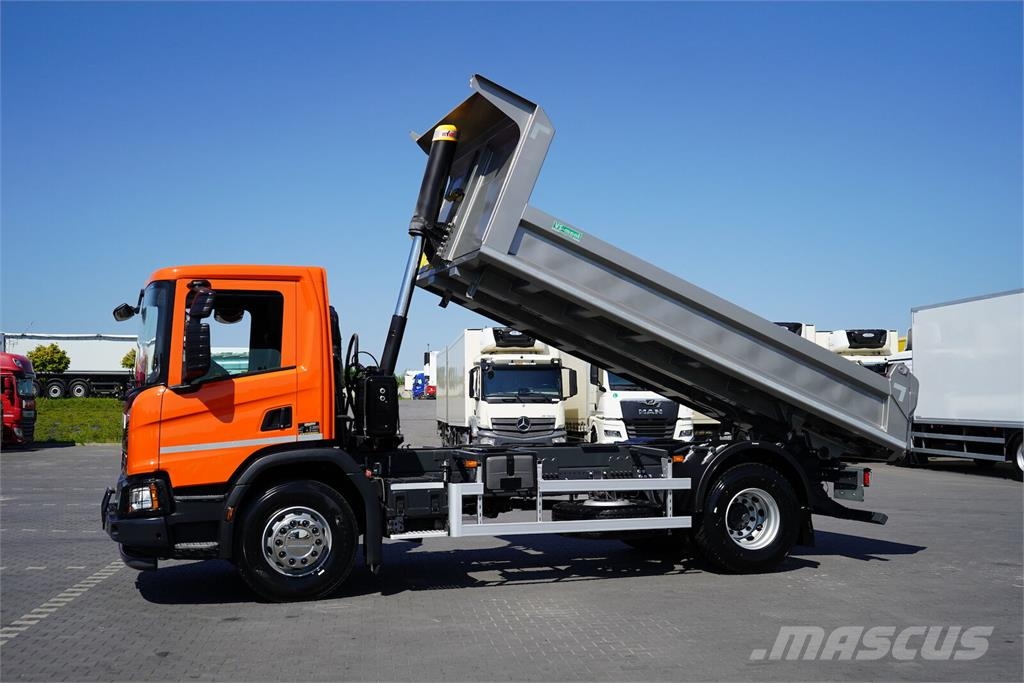 Scania P 410 / XT / E 6 / WYWROTKA / RETARDER / ŁAD. 7 65 Bañeras basculantes usadas
