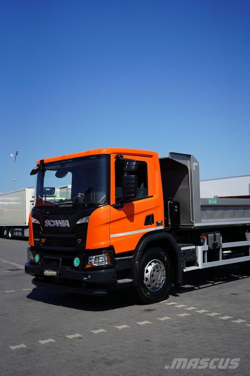 Scania P 410 / XT / E 6 / WYWROTKA / RETARDER / ŁAD. 7 65 Bañeras basculantes usadas