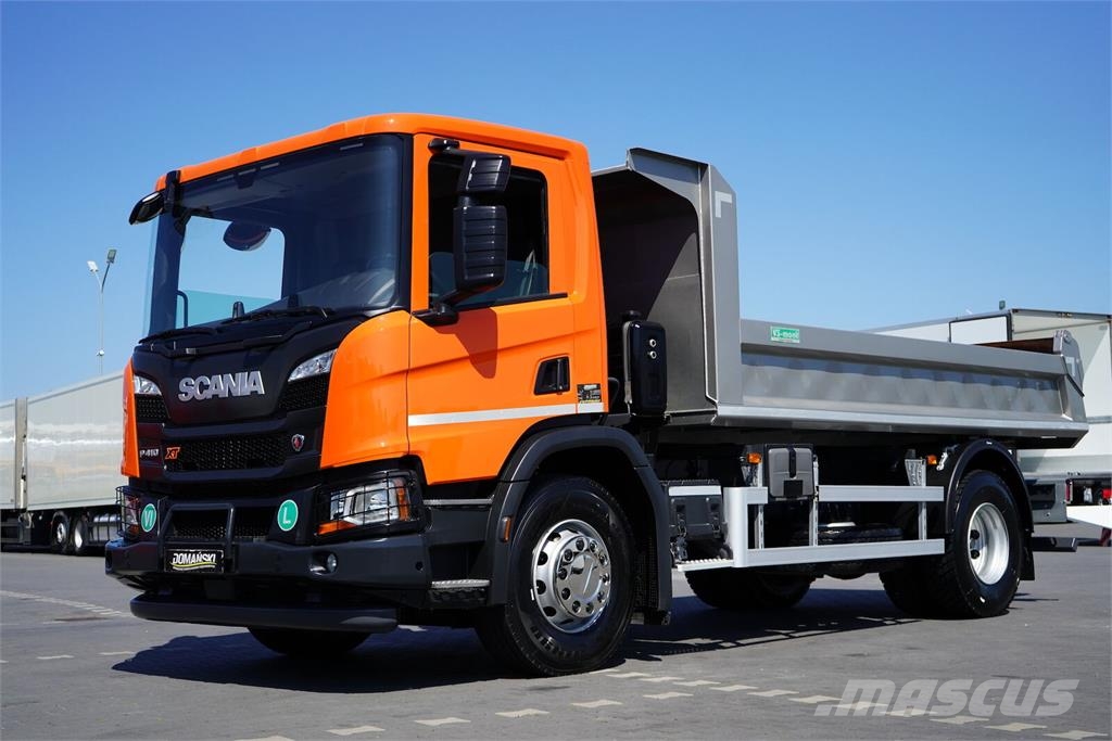 Scania P 410 / XT / E 6 / WYWROTKA / RETARDER / ŁAD. 7 65 Bañeras basculantes usadas