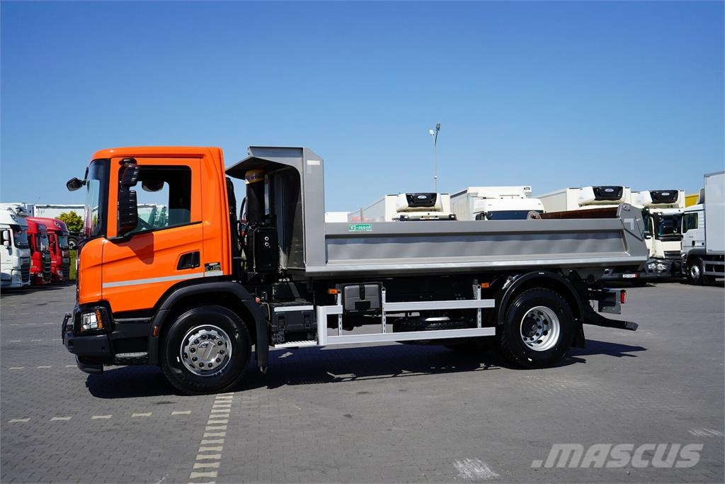 Scania P 410 / XT / E 6 / WYWROTKA / RETARDER / ŁAD. 7 65 Bañeras basculantes usadas