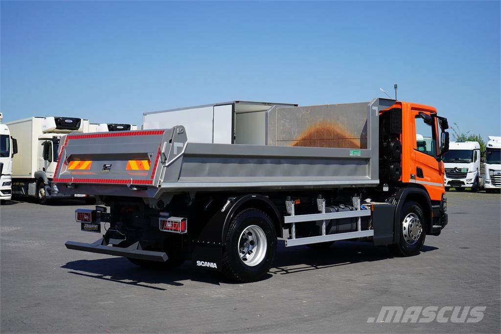 Scania P 410 / XT / E 6 / WYWROTKA / RETARDER / ŁAD. 7 65 Bañeras basculantes usadas