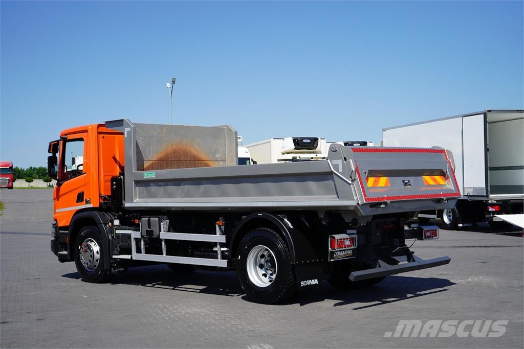 Scania P 410 / XT / E 6 / WYWROTKA / RETARDER / ŁAD. 7 65 Bañeras basculantes usadas