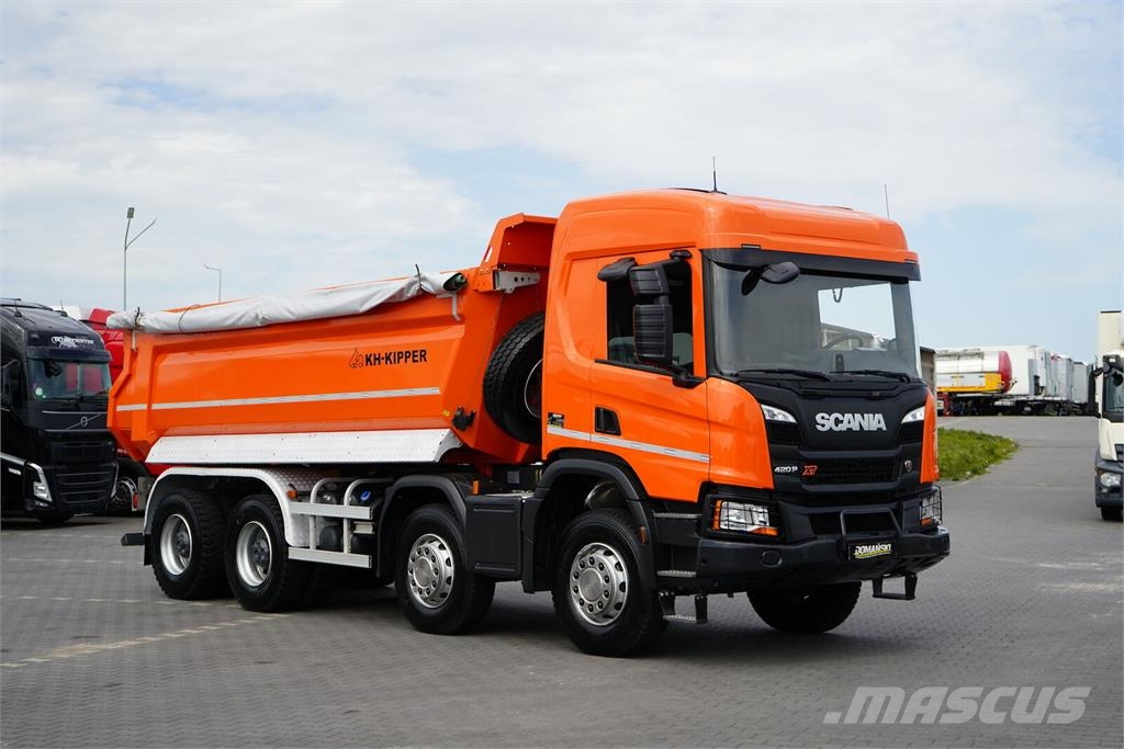 Scania P 420 / XT / EURO 6 / WYWROTKA / 8 X 4 / ŁAD. 18 5 Camiones bañeras basculantes o volquetes