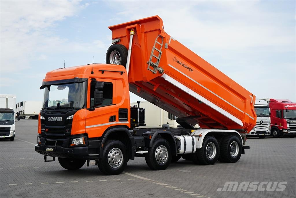 Scania P 420 / XT / EURO 6 / WYWROTKA / 8 X 4 / ŁAD. 18 5 Camiones bañeras basculantes o volquetes