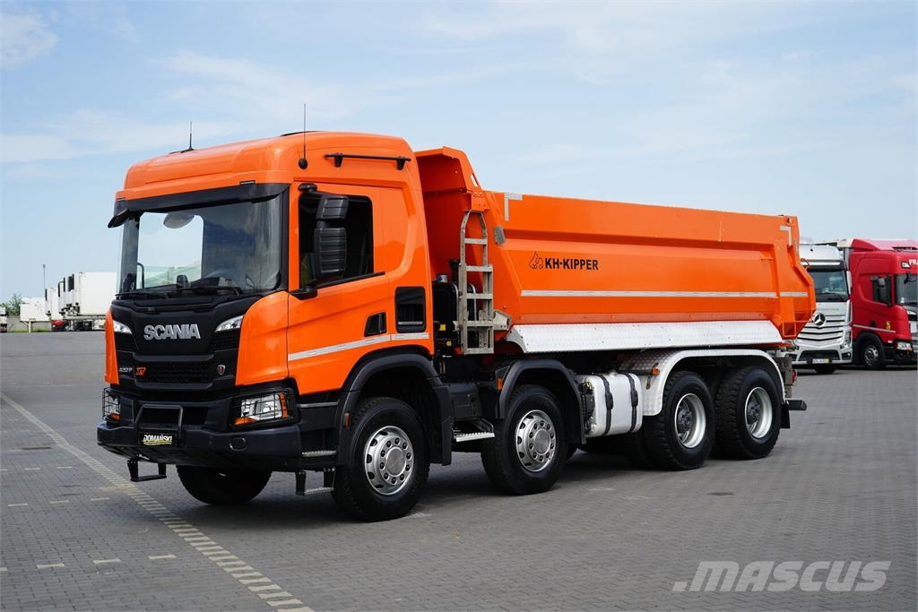 Scania P 420 / XT / EURO 6 / WYWROTKA / 8 X 4 / ŁAD. 18 5 Camiones bañeras basculantes o volquetes