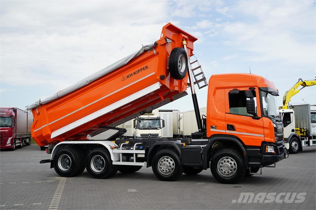 Scania P 420 / XT / EURO 6 / WYWROTKA / 8 X 4 / ŁAD. 18 5 Camiones bañeras basculantes o volquetes