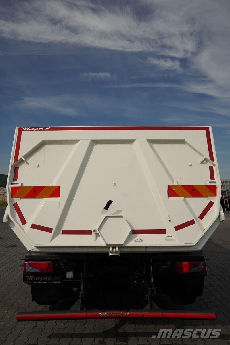 Scania P 450 / 8x4 / WYWROTKA TYLNOZSYPOWA - 5,6 M / OŚ P Billenő teherautók