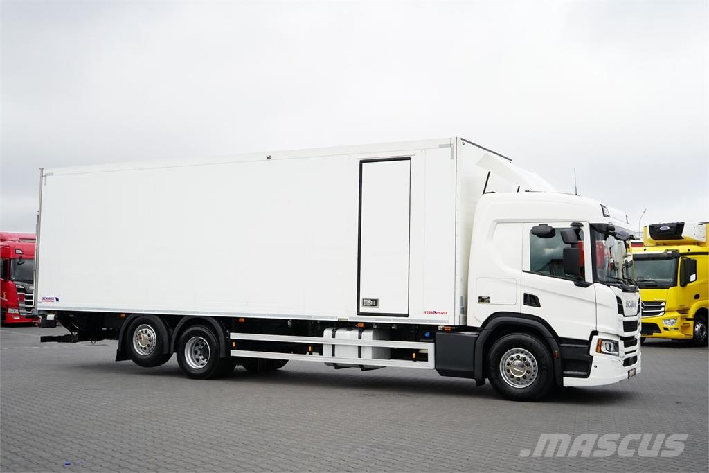 Scania P 450 / ACC / E 6 / CHŁODNIA + WINDA / MULTITEMPER Грузовики-Рефрижераторы