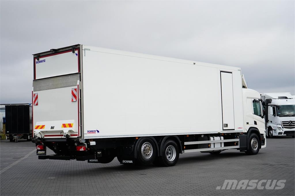 Scania P 450 / ACC / E 6 / CHŁODNIA + WINDA / MULTITEMPER Грузовики-Рефрижераторы