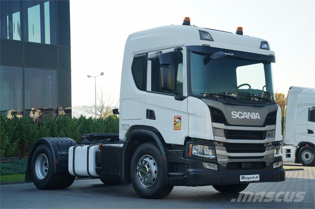 Scania P 450 / HYDRAULIKA / RETARDER / NISKA KABINA / EU Tegljači
