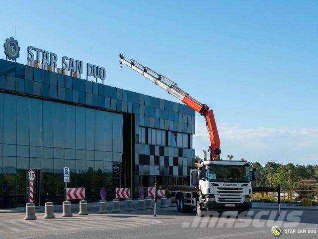 Scania P400 6x2 PALFINGER PK 34002 SH Crane Transportatoare vehicule