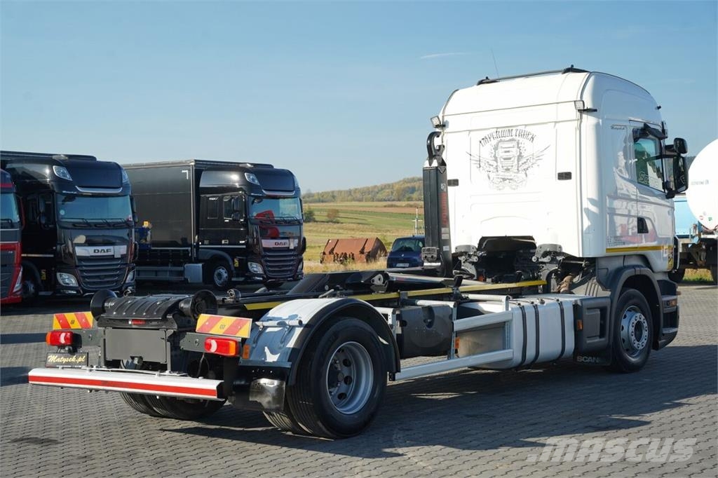 Scania R 360 / 4x2 / HAKOWIEC / HIAB XP20S51 / MAX UDŹWI Rol kiper kamioni sa kukom za podizanje tereta