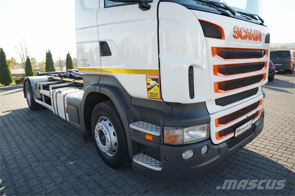 Scania R 360 / 4x2 / HAKOWIEC / HIAB XP20S51 / MAX UDŹWI Rol kiper kamioni sa kukom za podizanje tereta