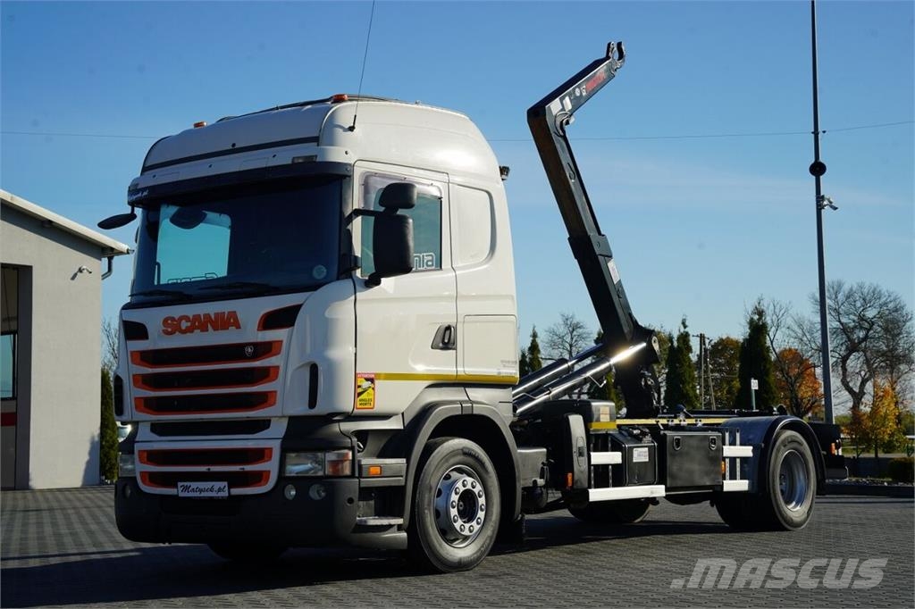 Scania R 360 / 4x2 / HAKOWIEC / HIAB XP20S51 / MAX UDŹWI Rol kiper kamioni sa kukom za podizanje tereta