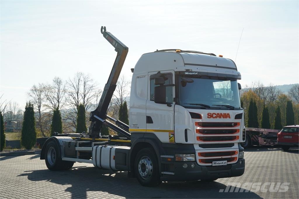 Scania R 360 / 4x2 / HAKOWIEC / HIAB XP20S51 / MAX UDŹWI Rol kiper kamioni sa kukom za podizanje tereta