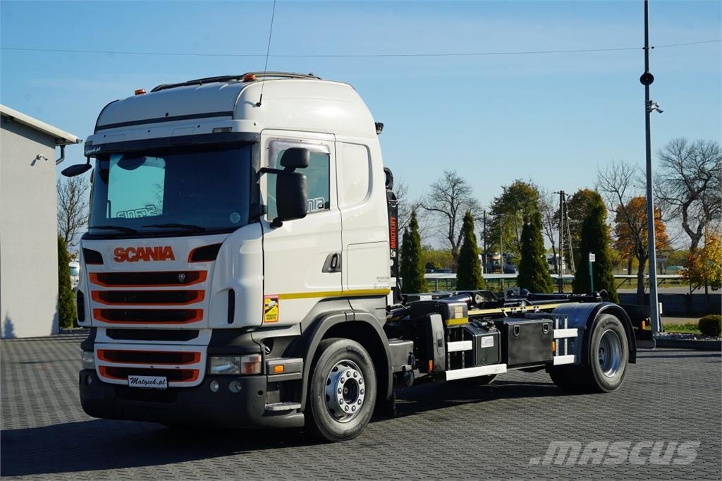 Scania R 360 / 4x2 / HAKOWIEC / HIAB XP20S51 / MAX UDŹWI Rol kiper kamioni sa kukom za podizanje tereta