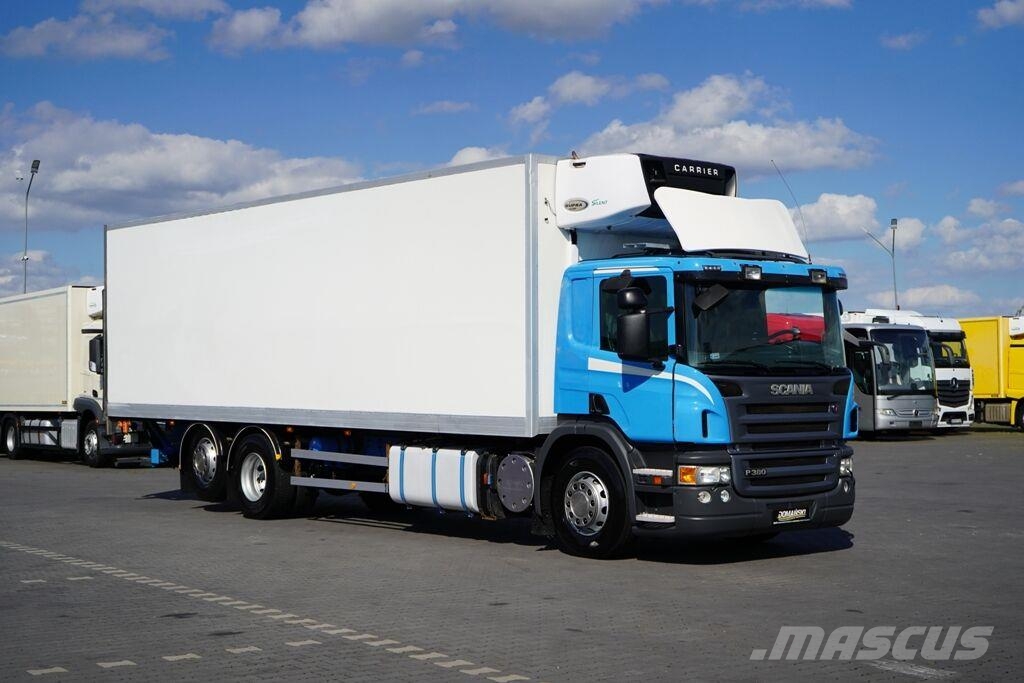 Scania R 380 / E 5 / CHŁODNIA + WINDA / 23 PALET / OŚ SKR Camiones con temperatura controlada