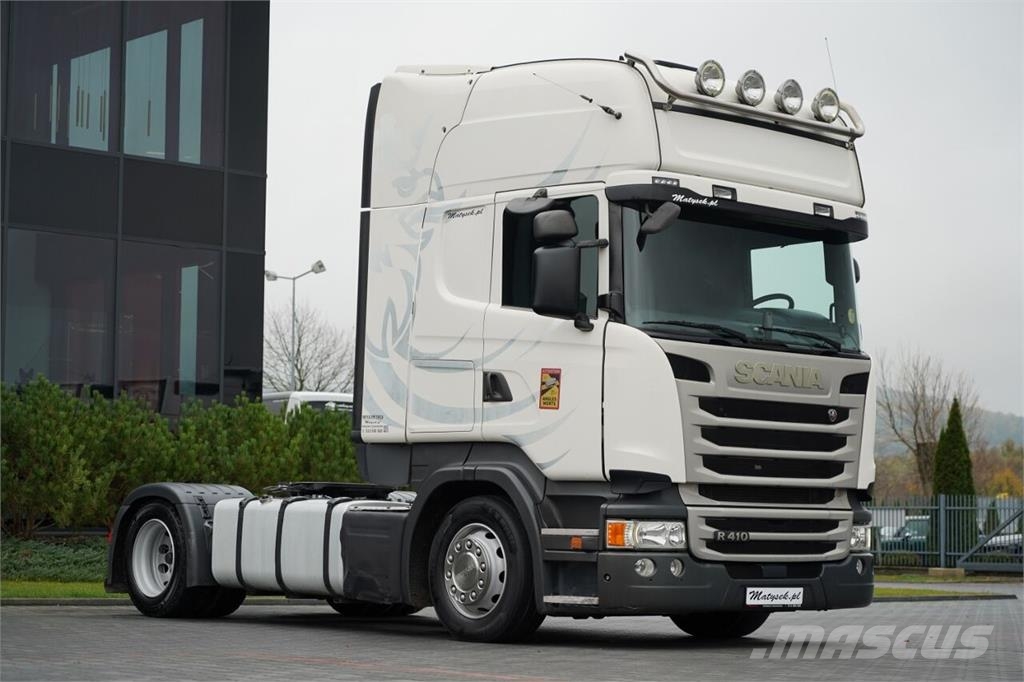 Scania R 410 / MEGA / RETARDER / TOPLINE / EURO 6 Truck Tractor Units