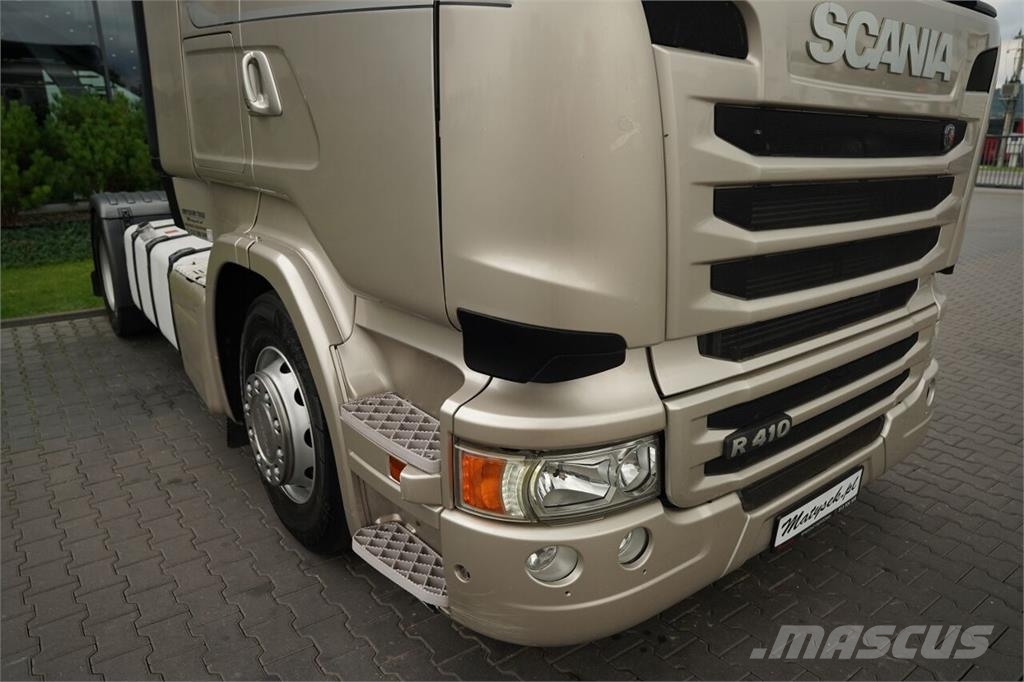 Scania R 410 / RETARDER / I-PARK COOL / STREAMLINE / ZBIR Tractor Units