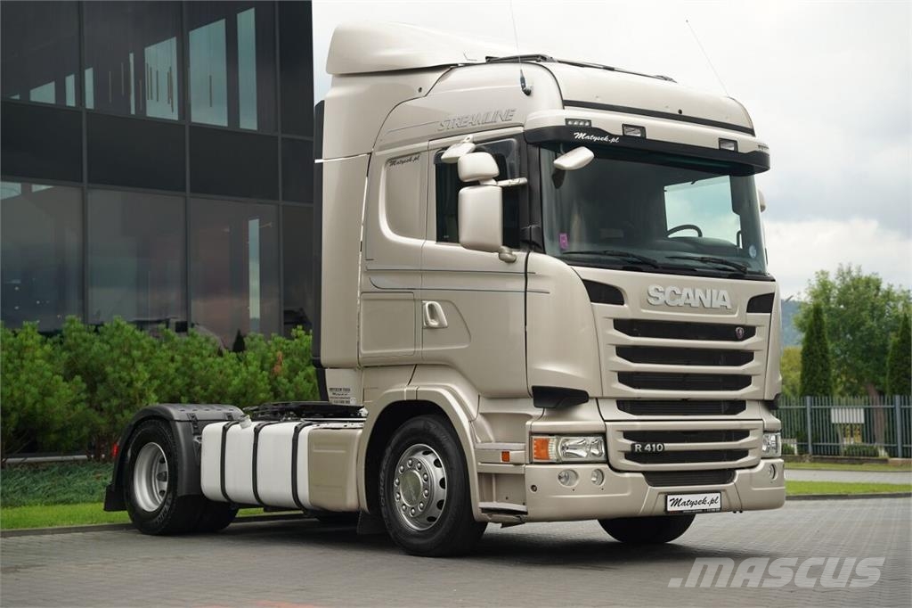 Scania R 410 / RETARDER / I-PARK COOL / STREAMLINE / ZBIR Tractor Units