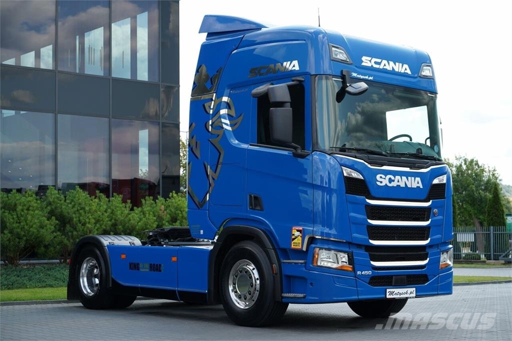 Scania R 450 中古トラクターヘッド | トレーラーヘッド