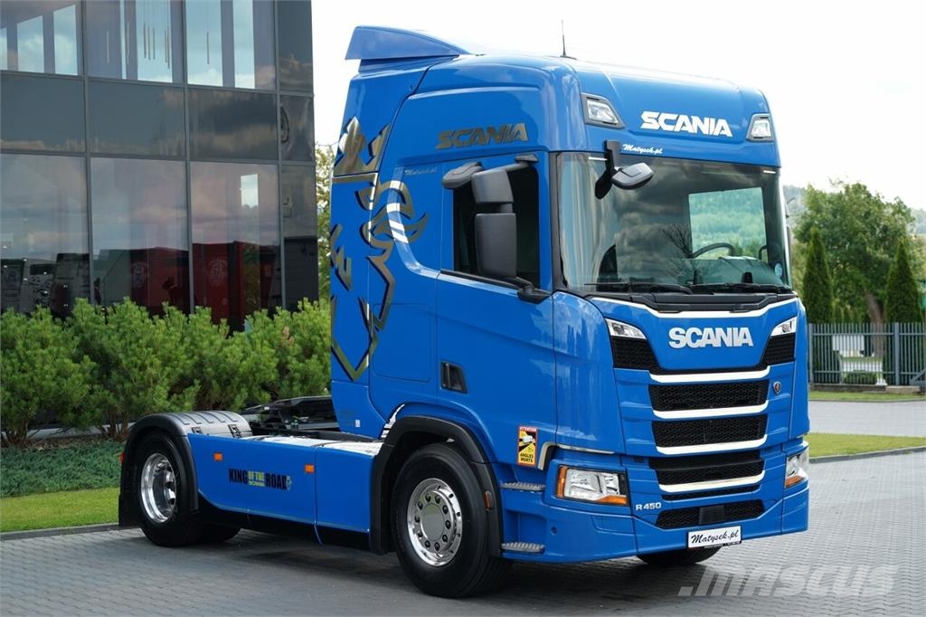 Scania R 450 中古トラクターヘッド | トレーラーヘッド