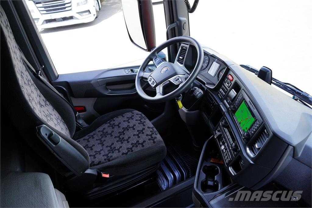 Scania R 450 / ACC / EURO 6 / ZESTAW PRZEJAZDOWY 120 M3 / Camión con caja abierta