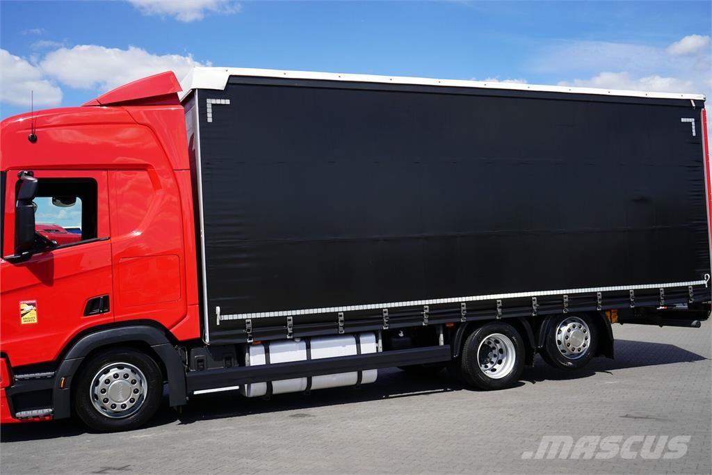 Scania R 450 / ACC / EURO 6 / FIRANKA / RETARDER / 19 PAL Camión con caja abierta
