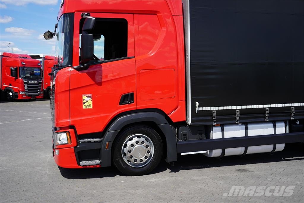 Scania R 450 / ACC / EURO 6 / FIRANKA / RETARDER / 19 PAL Camión con caja abierta