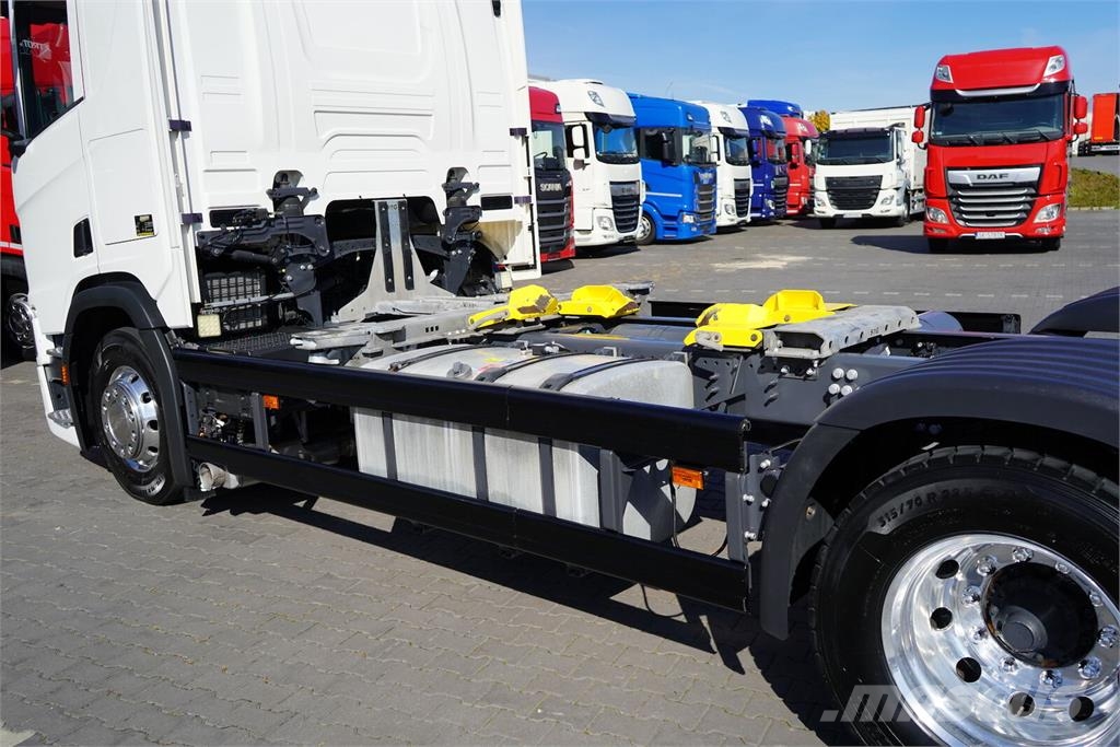 Scania R 450 / ACC / E 6 / RETARDER / BDF / 7,15 M , 7,45 الشاسيه والتعليق