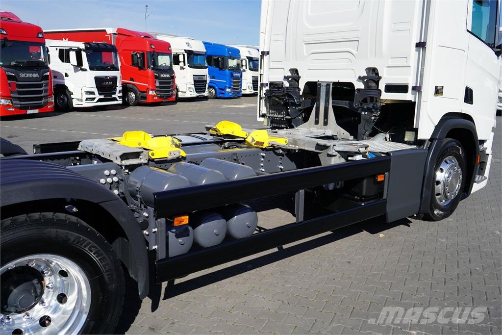 Scania R 450 / ACC / E 6 / RETARDER / BDF / 7,15 M , 7,45 الشاسيه والتعليق