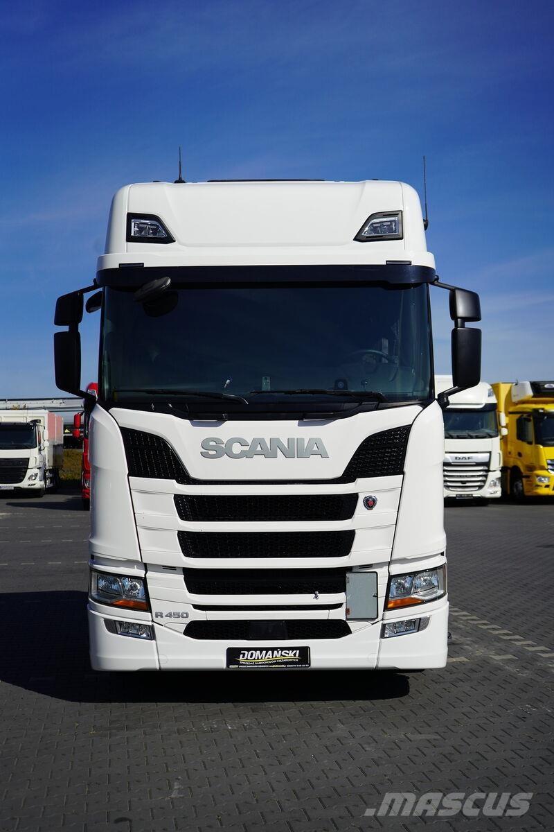 Scania R 450 / ACC / E 6 / RETARDER / BDF / 7,15 M , 7,45 الشاسيه والتعليق