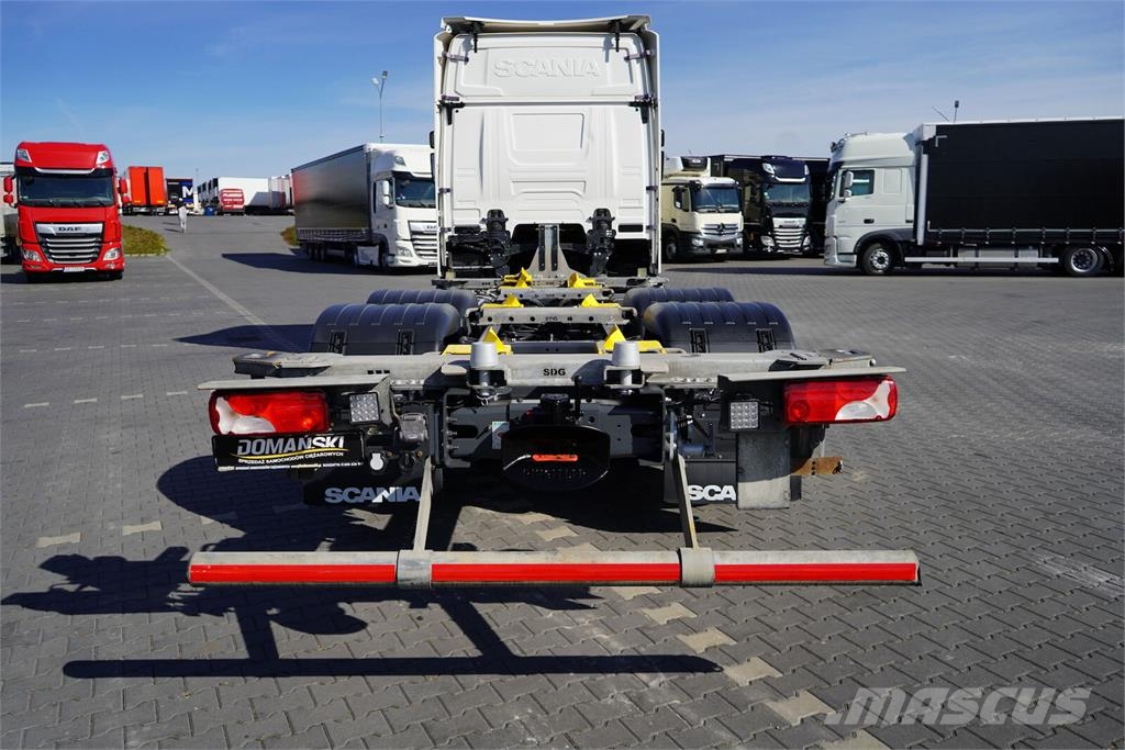 Scania R 450 / ACC / E 6 / RETARDER / BDF / 7,15 M , 7,45 الشاسيه والتعليق