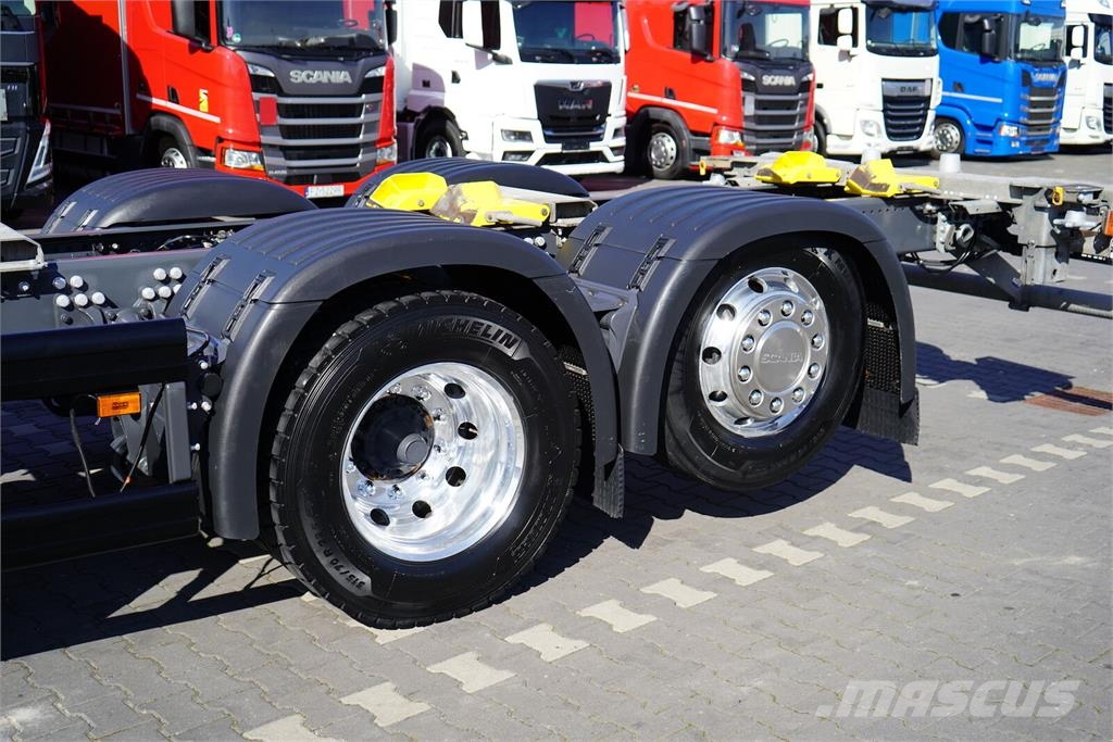 Scania R 450 / ACC / E 6 / RETARDER / BDF / 7,15 M , 7,45 الشاسيه والتعليق
