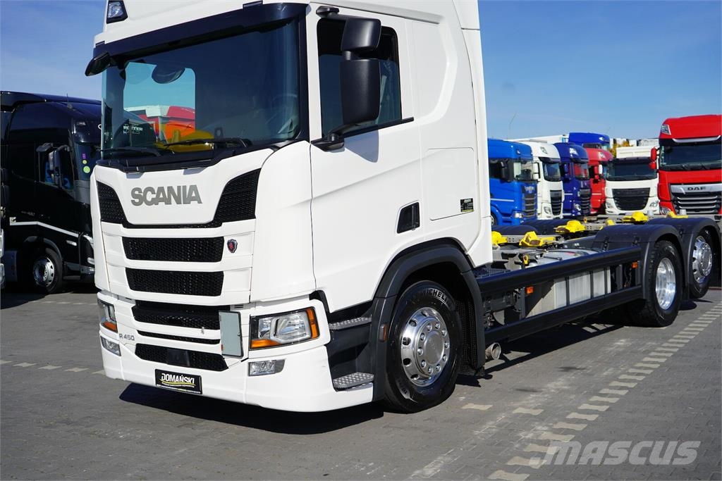 Scania R 450 / ACC / E 6 / RETARDER / BDF / 7,15 M , 7,45 الشاسيه والتعليق