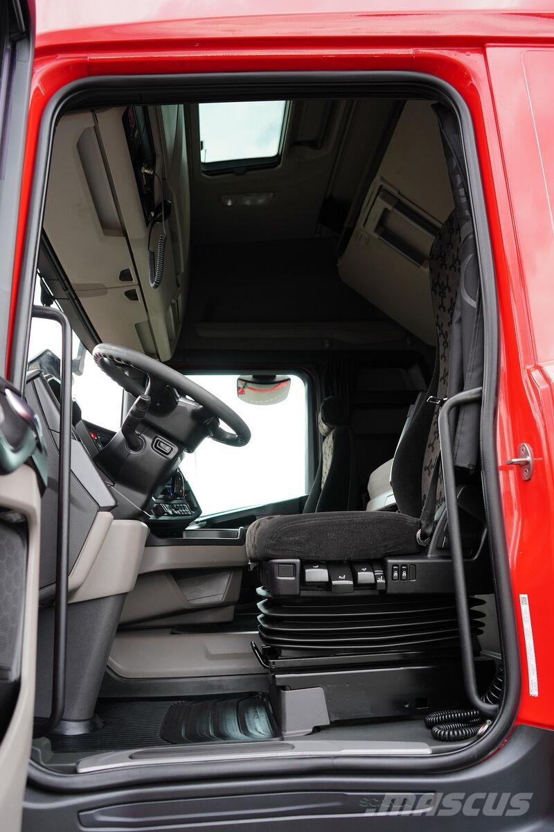 Scania R 450 / ACC / EURO 6 / ZESTAW PRZEJAZDOWY 120 M3 / Camión con caja abierta