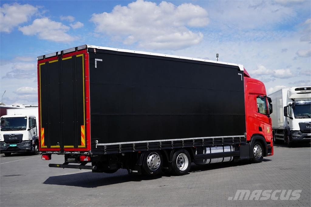 Scania R 450 / ACC / EURO 6 / FIRANKA / RETARDER / 19 PAL Camión con caja abierta
